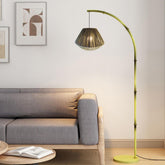 Bamboo Pole Floor Lamp